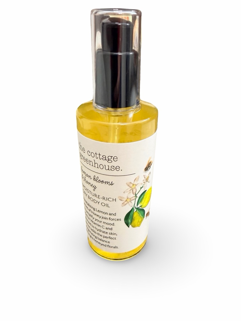 The Cottage Greenhouse Lemon Blooms & Honey Moisture-Rich Dry Body Oil - Yellow - Picture 4 of 5